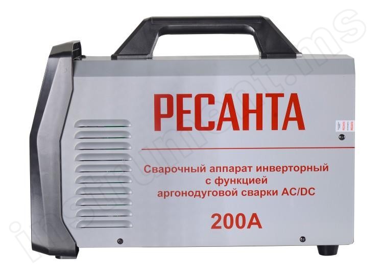 Сварочный аппарат инверторный Ресанта САИ-200АД (АС/DC) - фото 3