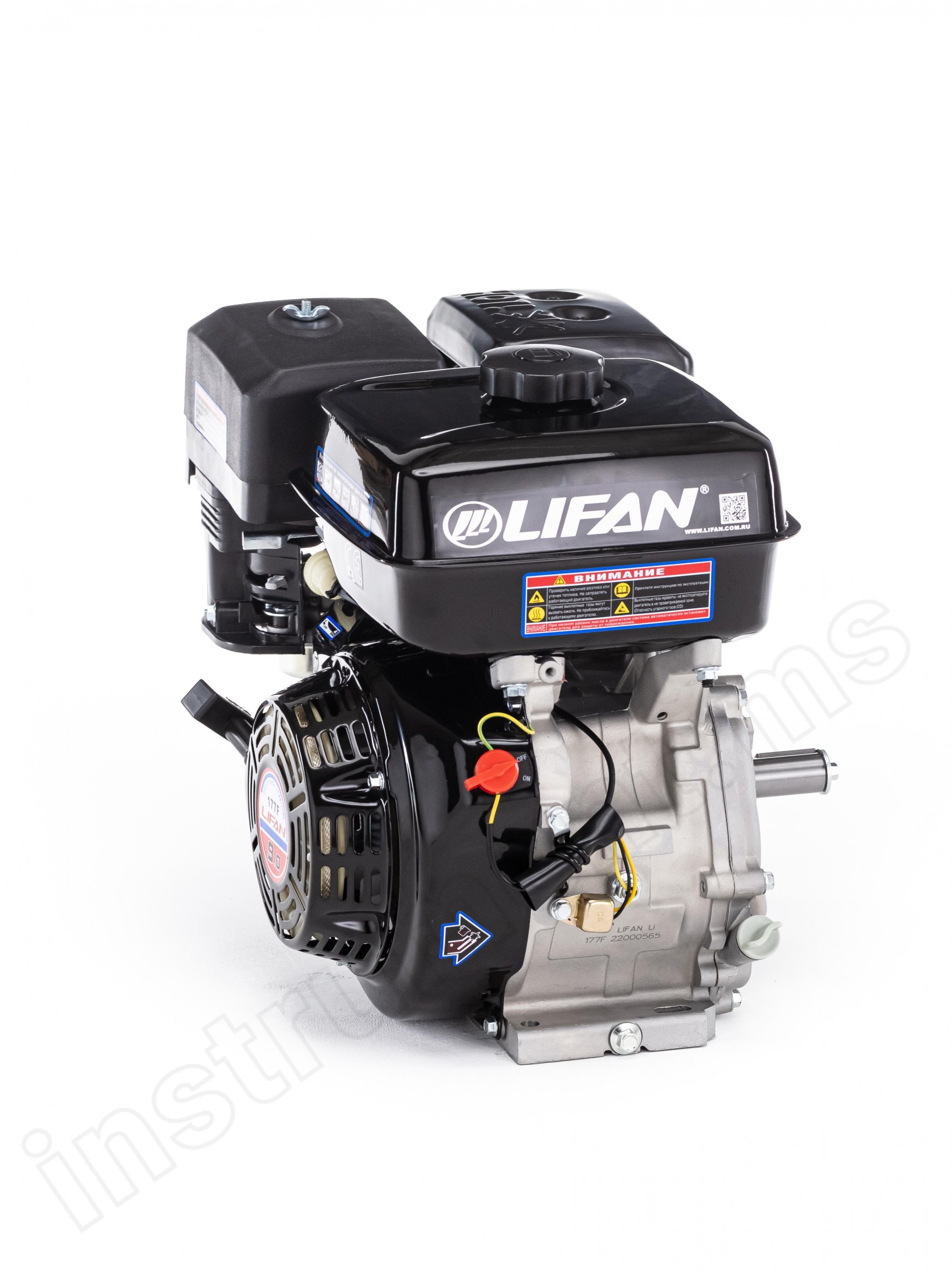Двигатель  9 л.с. LIFAN 177F - фото 3